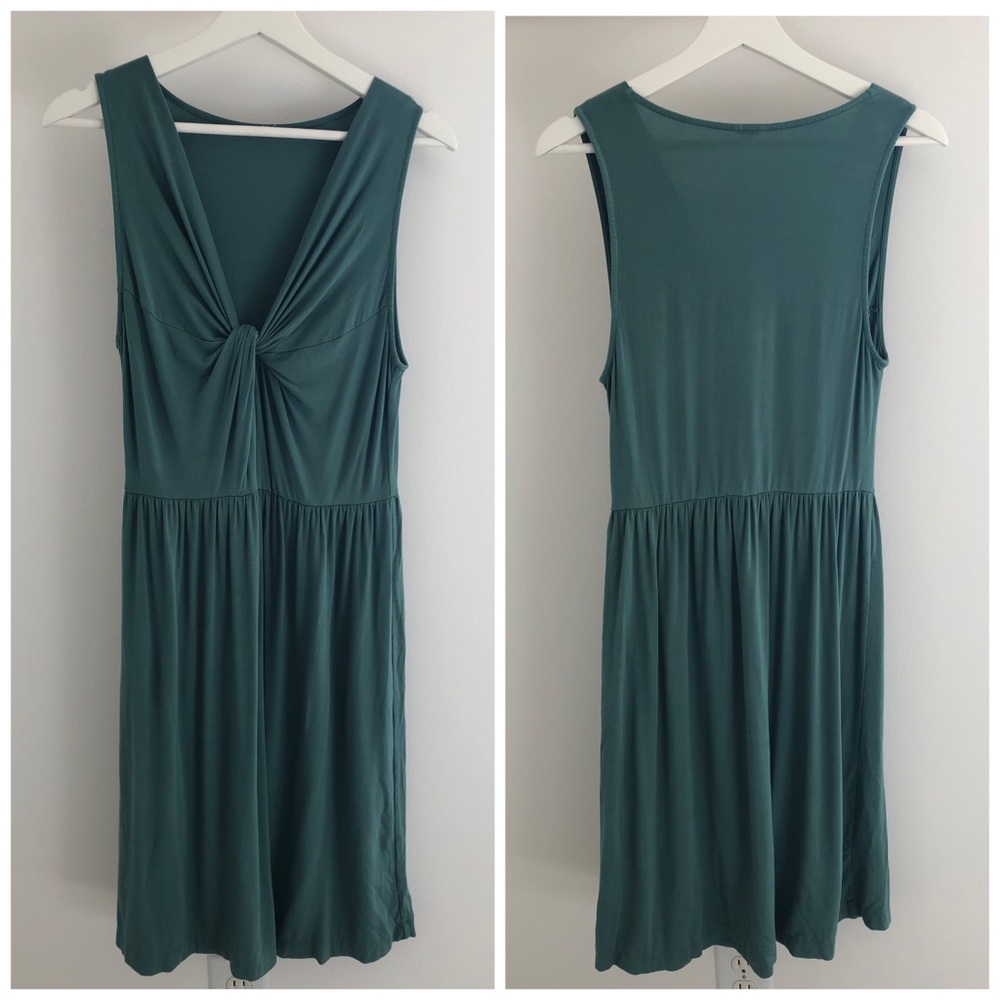 J. Crew Saturday Twist Dress Sage Green Medium